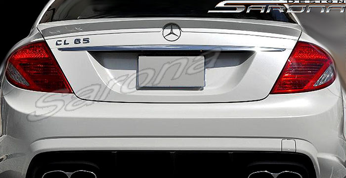Custom Mercedes CL Trunk Wing  Coupe (2007 - 2014) - $490.00 (Manufacturer Sarona, Part #MB-033-TW)
